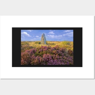 Millennium Stone, Danby High Moor, North York Moors Posters and Art